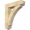 Ekena Millwork Thorton Arts and Crafts Rough Sawn Bracket w/ Offset Brace, Douglas Fir, 8"W x 34"D x 38"H BKT0806X34X38THR03RDF - alternate 1